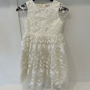 PRINCESS DALIANA LINDI LACE PIPING CREW-NECK FLOWER GIRL DRESS Anthropologie